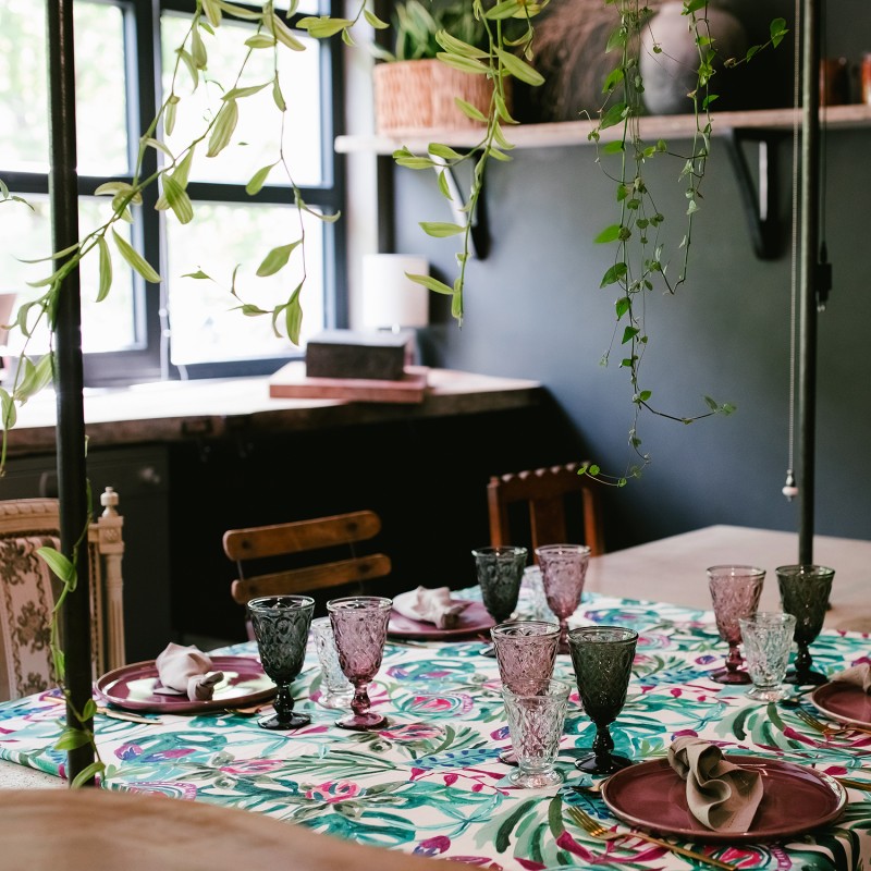 Lot de 6 verres à vin anthracite La Rochère - Mathon - 2