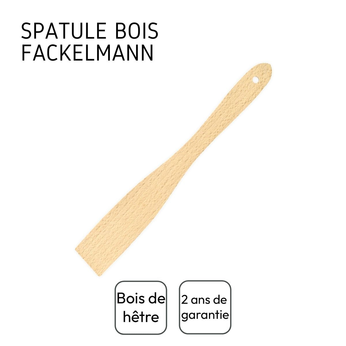 Ensemble de 2 Spatules de cuisine 30 cm  Wood Edition Fackelmann - Mathon - 4
