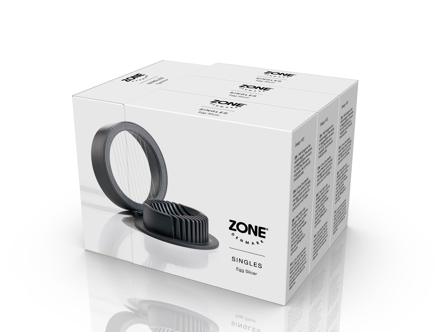 Coupe-œuf SINGLES en polypropylène Noir Zone Denmark - Mathon - 5