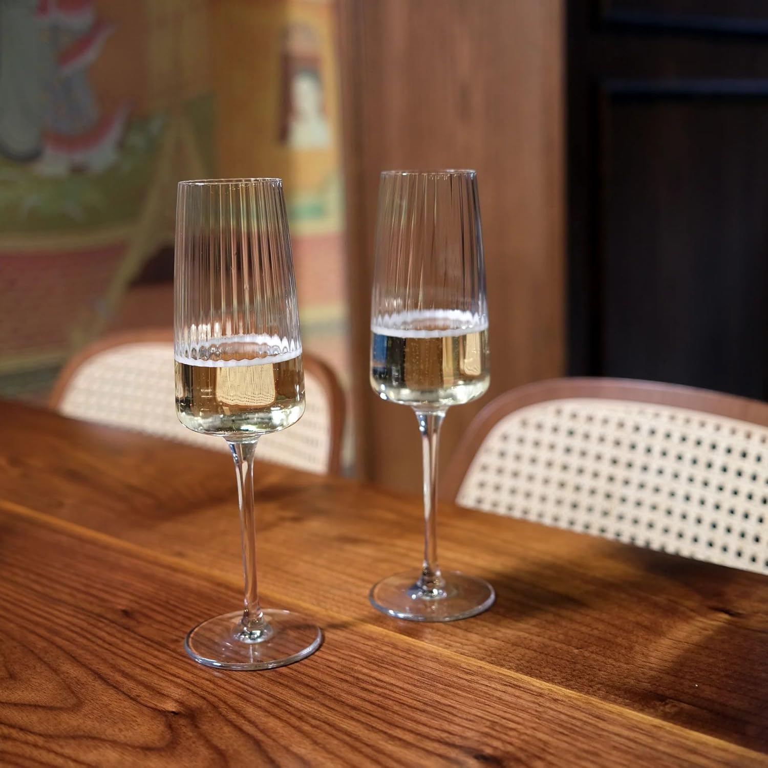 Lot de 4 Flûtes à Champagne, EXCLUSIVA, 25,5 cl Bormioli Rocco - Mathon - 2