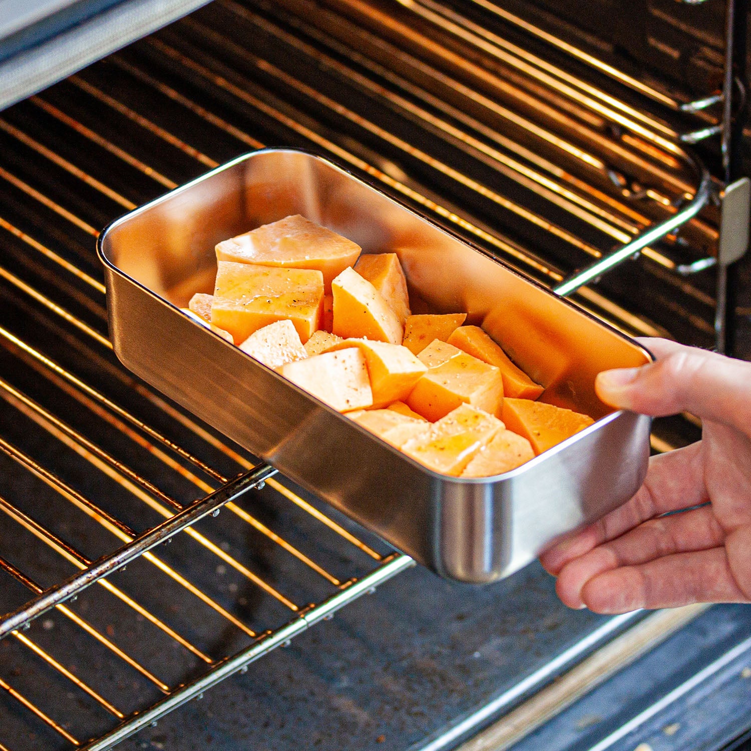 Lunch box en métal micro-ondable Sense Canyon 700ml Monbento - Mathon - 5