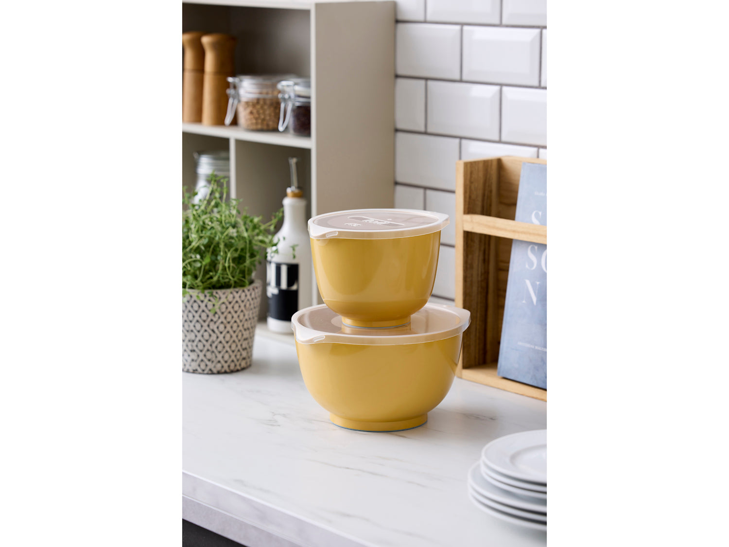 Set de bols 4 pces NEW MARGRETHE en durostima® Curry Rosti - Mathon - 2