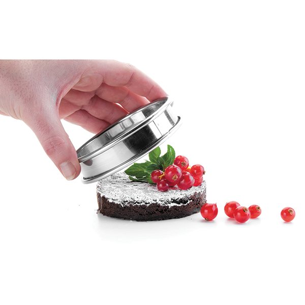 Cercle à tartelette rond en inox 10 cm Lacor - Mathon - 1