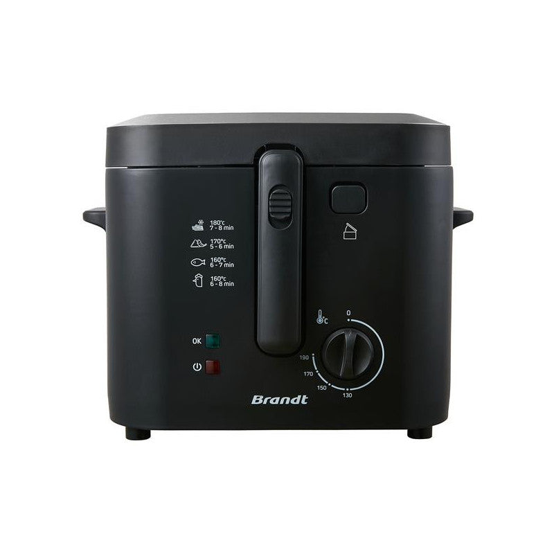 Friteuse Classique 1600w 2,5l 900gr Th° Hublot Couvercle Demontable   - Fri25x2 Brandt - Mathon - 2