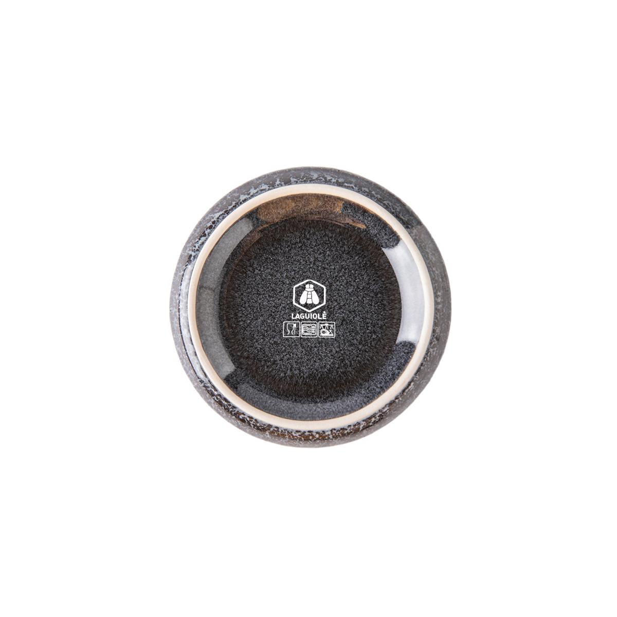 Lot de 4 tasses noir - "Charbon" Laguiole Cuisson - Mathon - 5