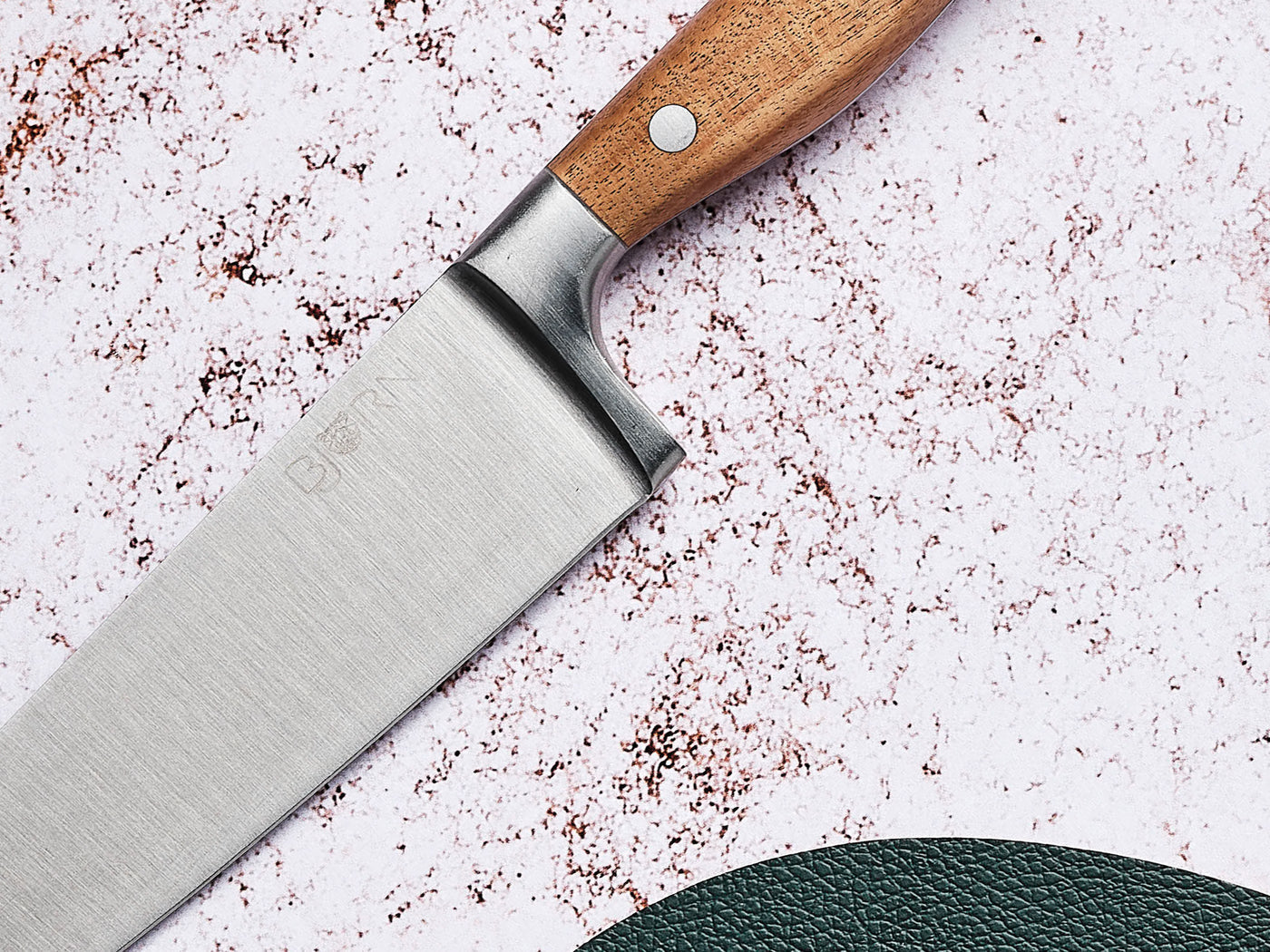 Lot de 6 couteaux de cuisine en inox marron D Björn - Mathon - 5