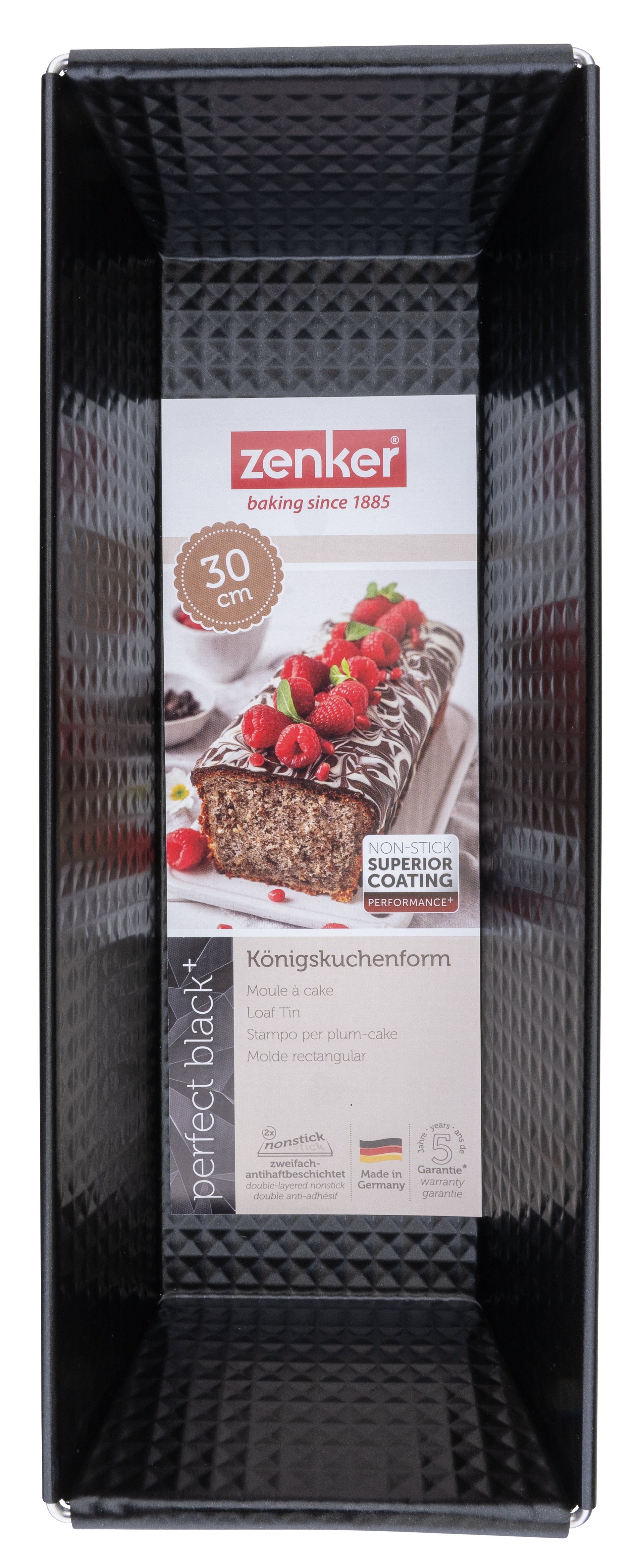 Moule à cake 30,5 x 11,5 x 7 cm Zenker PerfectBack+ Zenker - Mathon - 7