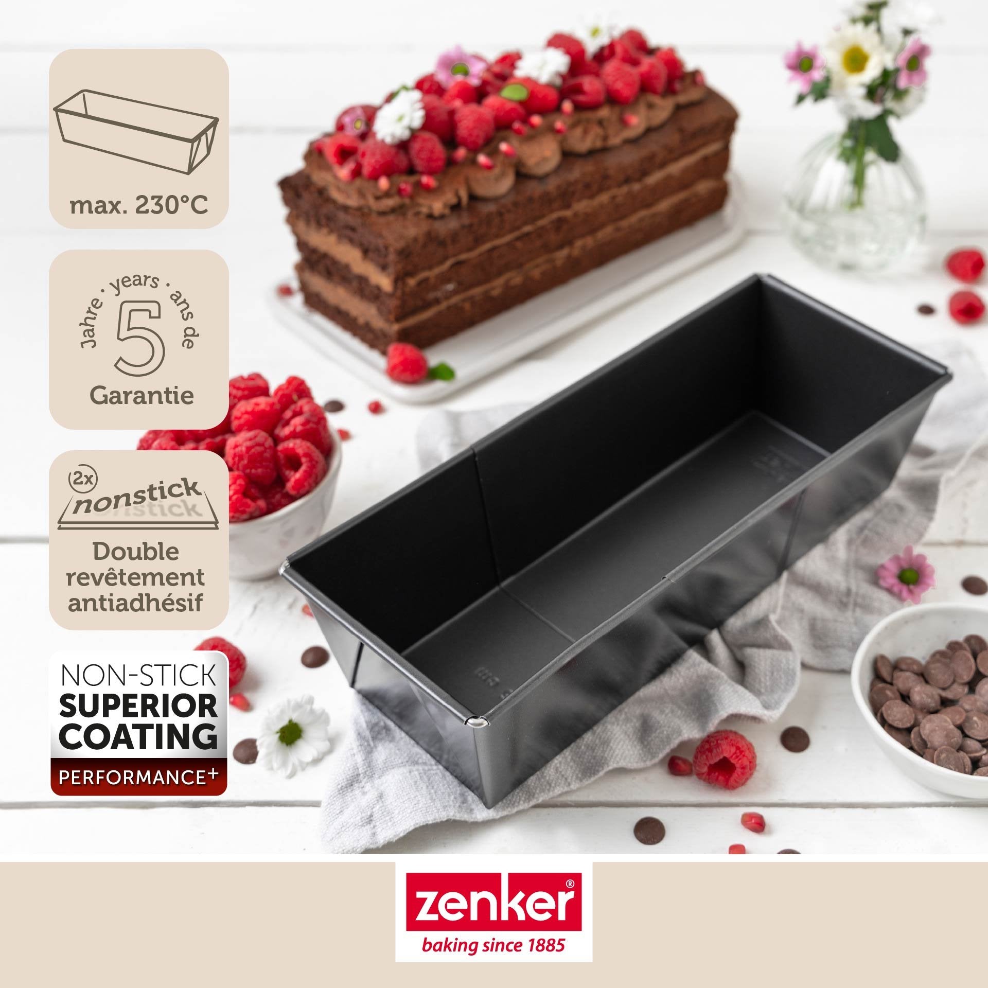 Moule à cake extensible 20 à 35 cm Zenker PerfectBack+ Zenker - Mathon - 8