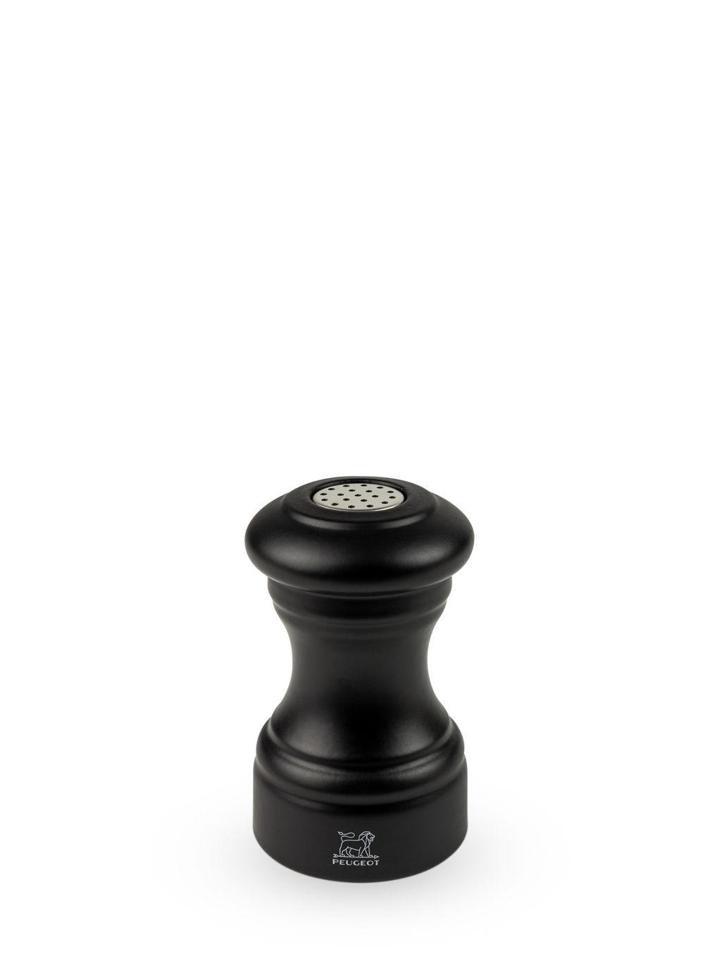 Bistro Salière en bois couleur noir 9 cm - 4" Peugeot - Mathon - 1