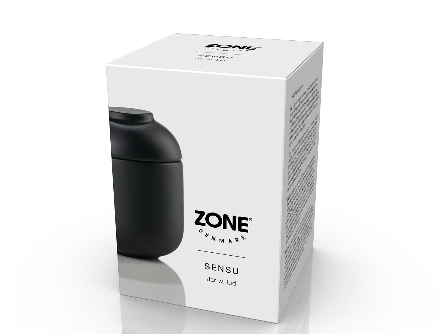 Pot Sensu en Grès Noir Zone Denmark - Mathon - 2