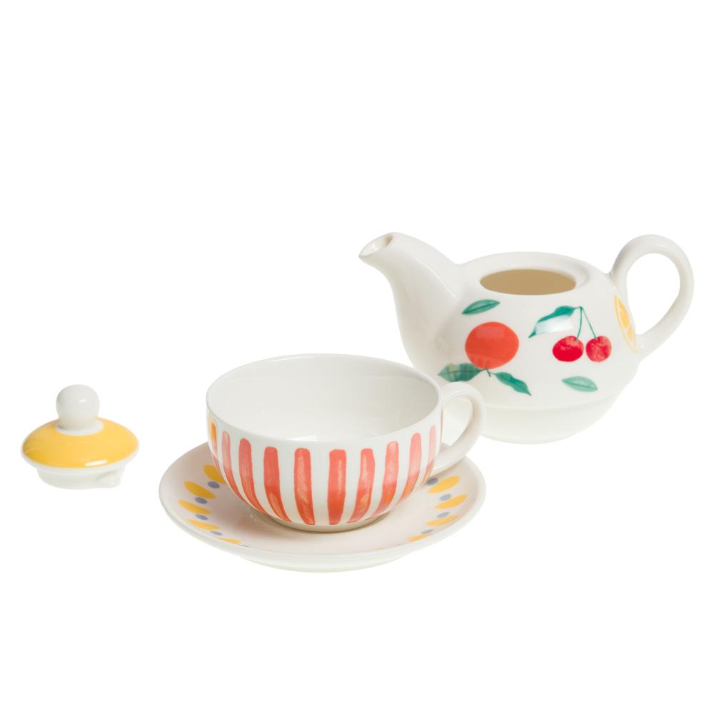 Coffret théière tea for one Fruty Amadeus - Mathon - 2