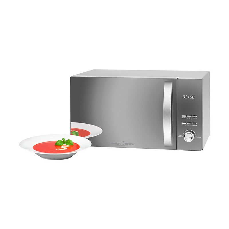Micro-ondes avec gril et convection 3en1 23L 2300W Proficook PC-MWG 1176H Silver Proficook - Mathon - 2