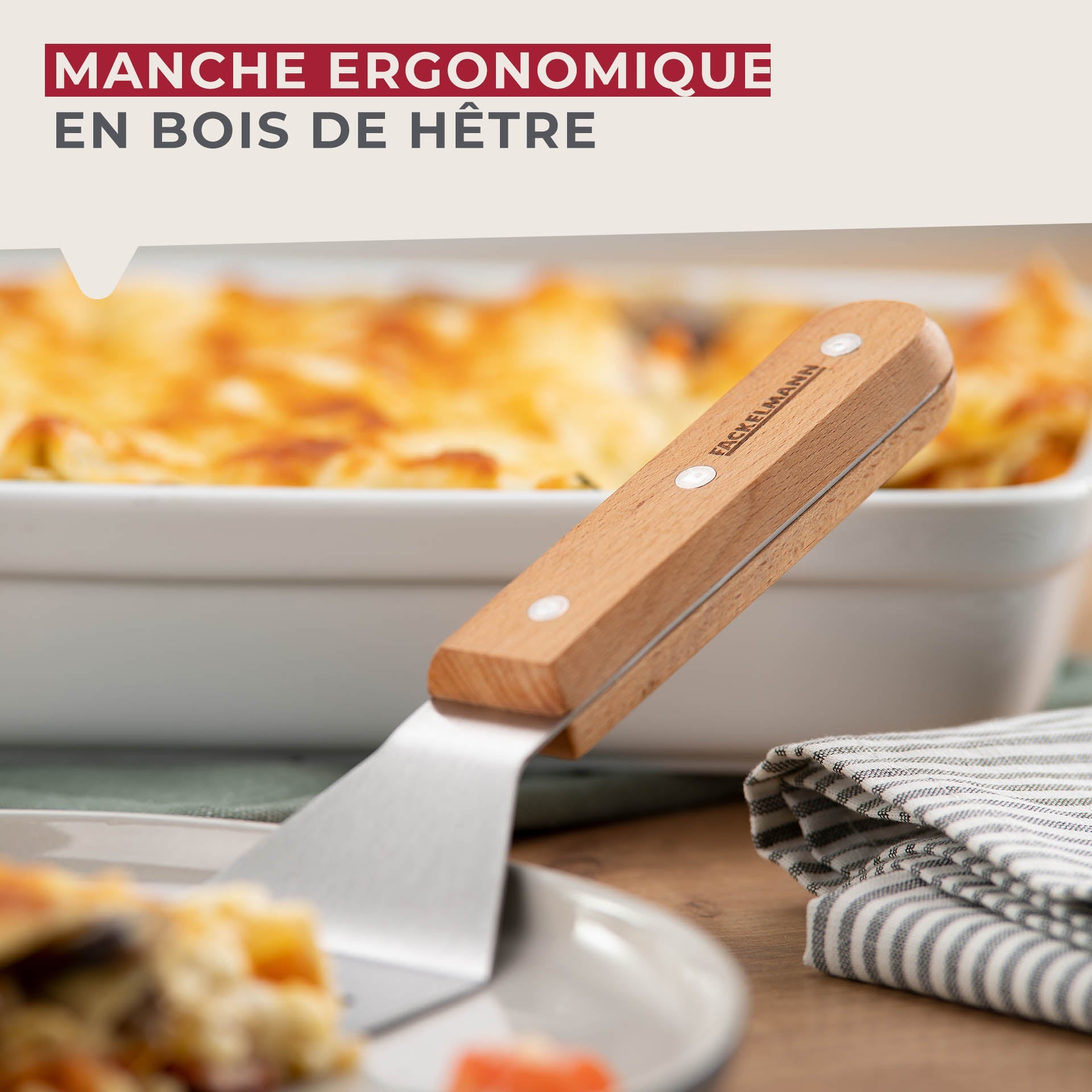 Pelle à pizza ajourée 29 cm  Pizza & Pasta Fackelmann - Mathon - 7