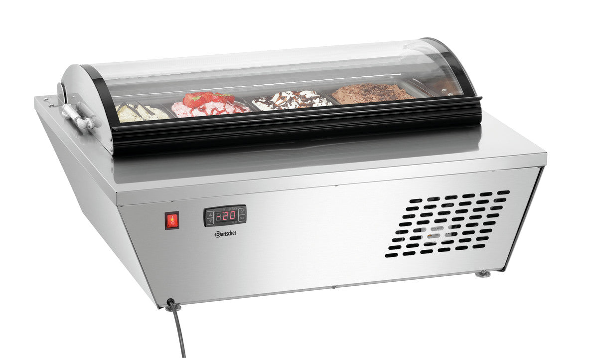 Vitrine à Glaces - 4 Bacs - Bartscher - Mathon - 1