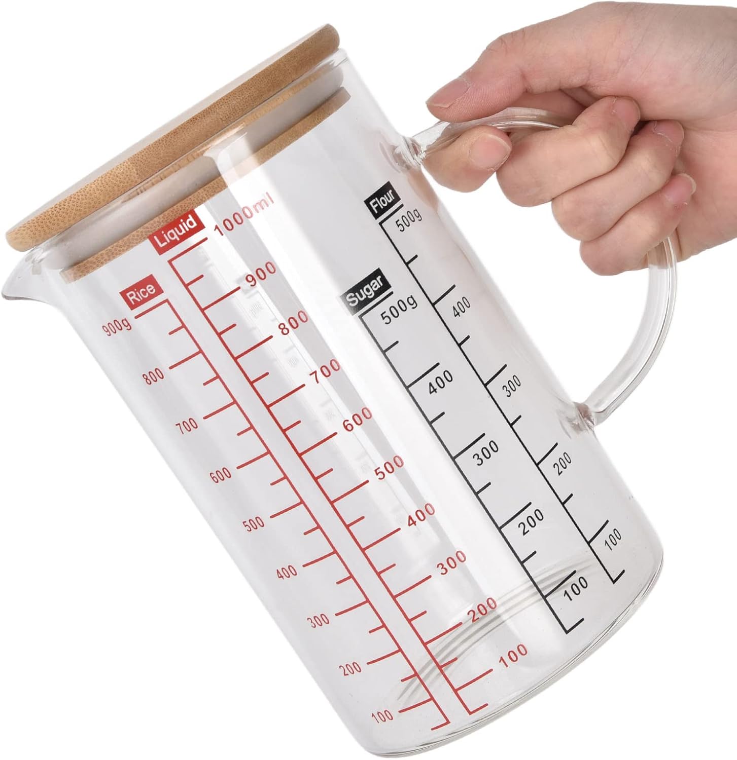 Tasse à Mesurer en Verre Borosilicaté 1 L Vendos85 - Mathon