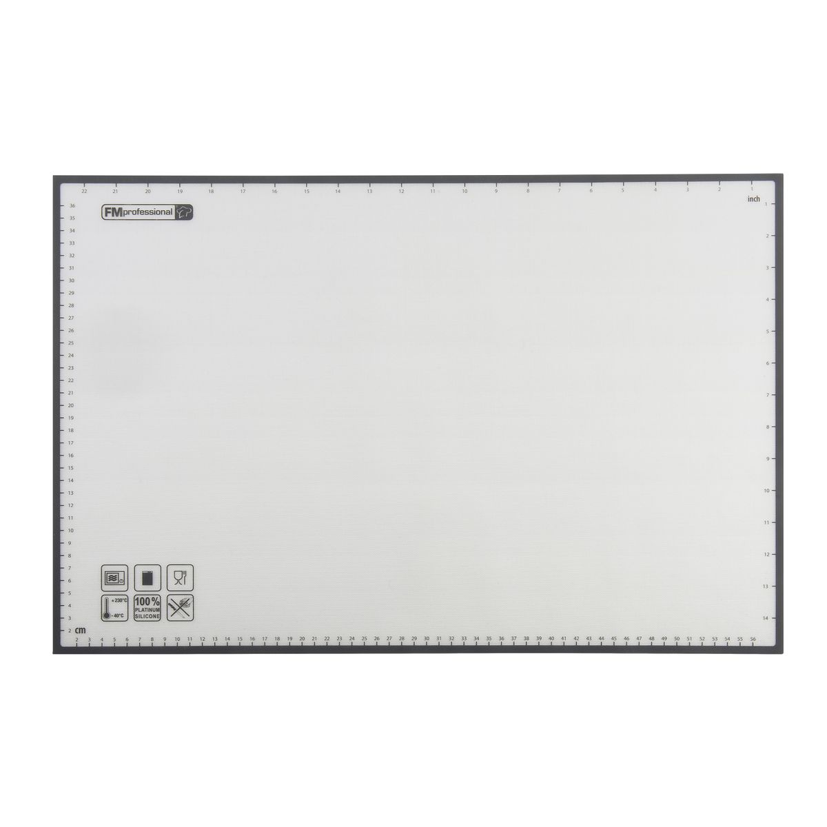 Papier de cuisson en silicone réemployable 39 x 59 cm FM Professional - Mathon - 1