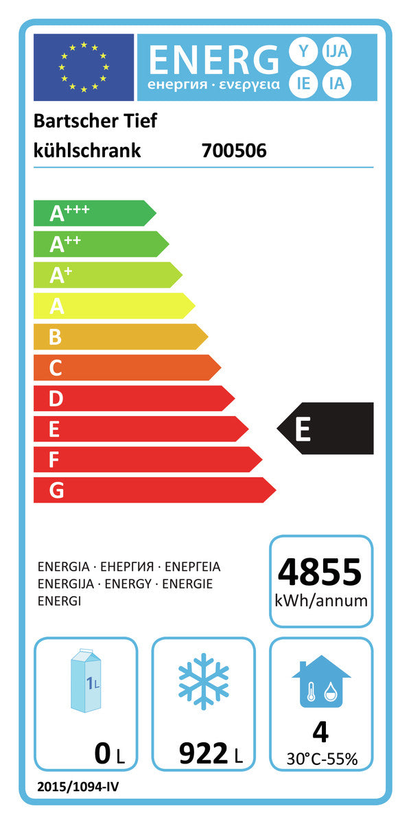 Armoire Réfrigérée Négative GN 2/1 - 1400 Litres - Bartscher - Mathon - 1