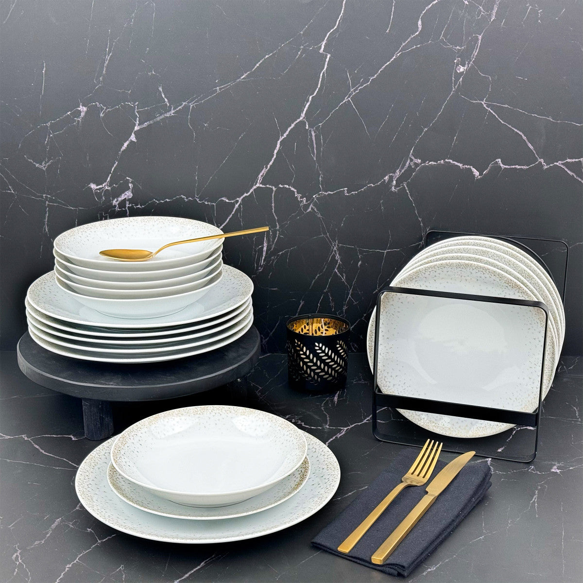 Byblos - Assiette creuse 20 cm (lot de 6) Médard de Noblat - Mathon - 3