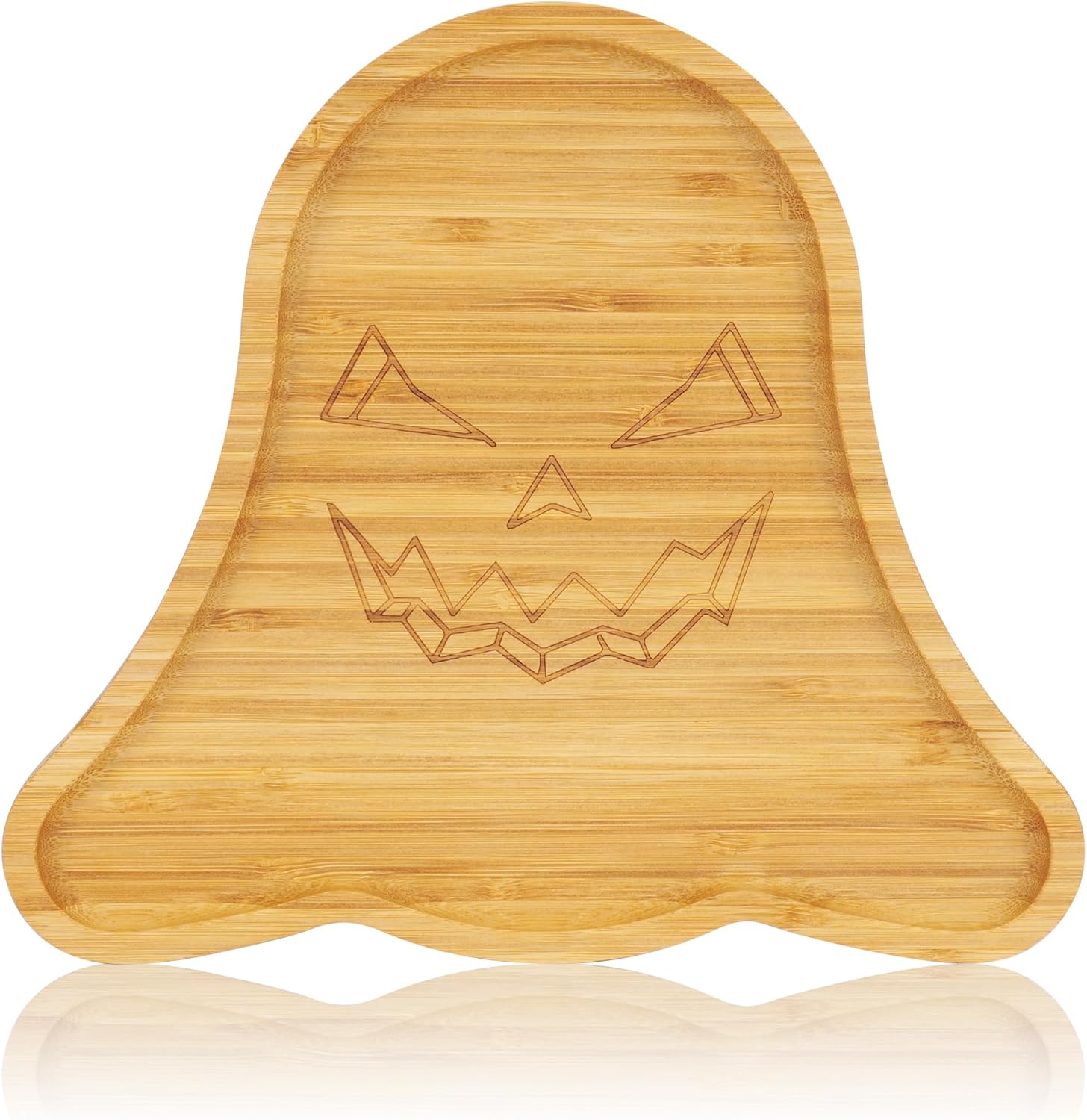 Plateau Halloween en Bambou Gravé – Festif et Durable Vendos85 - Mathon