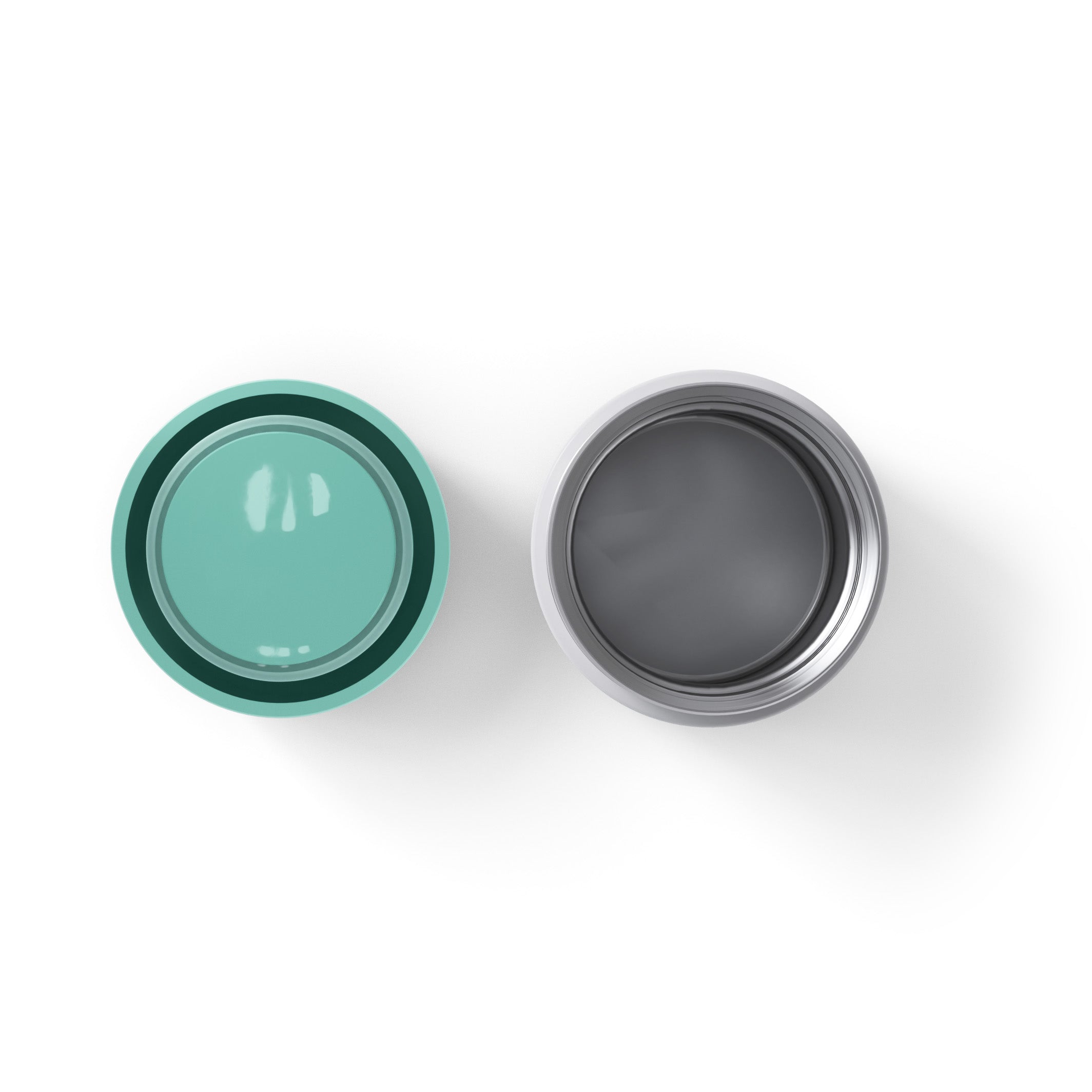 Lunch box isotherme Capsule 280ml bleu Dino Monbento - Mathon - 3