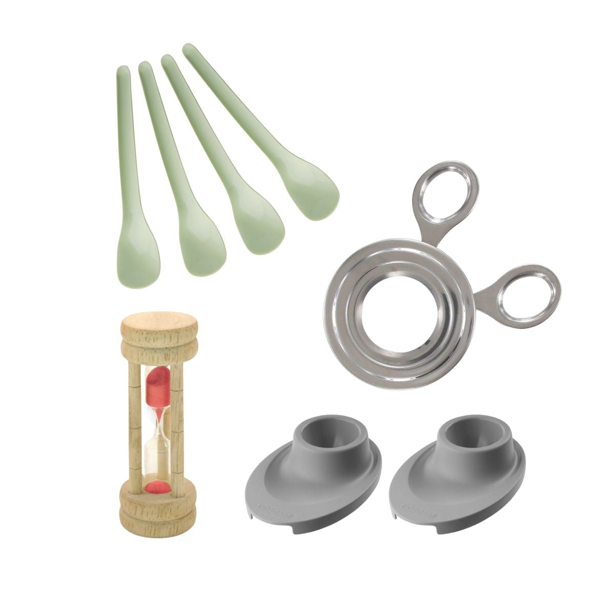 Ensemble de 4 ustensiles de cuisine pour la cuisson des œufs Fackelmann - Mathon - 1