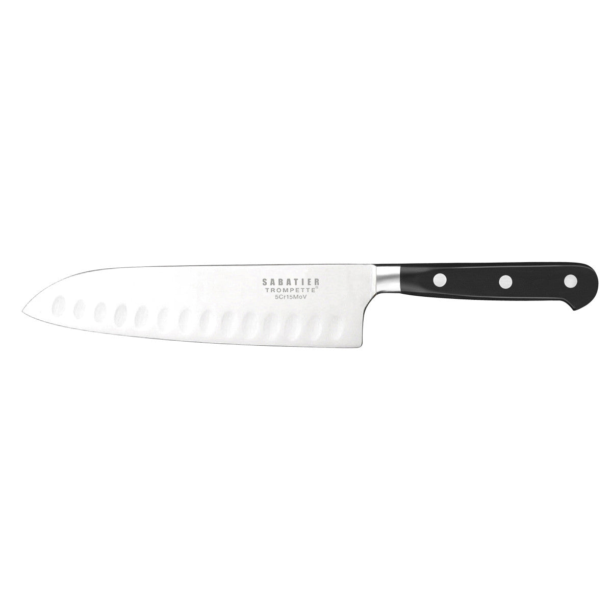 Origin - Couteau Santoku 18cm Sabatier Trompette - Mathon - 1