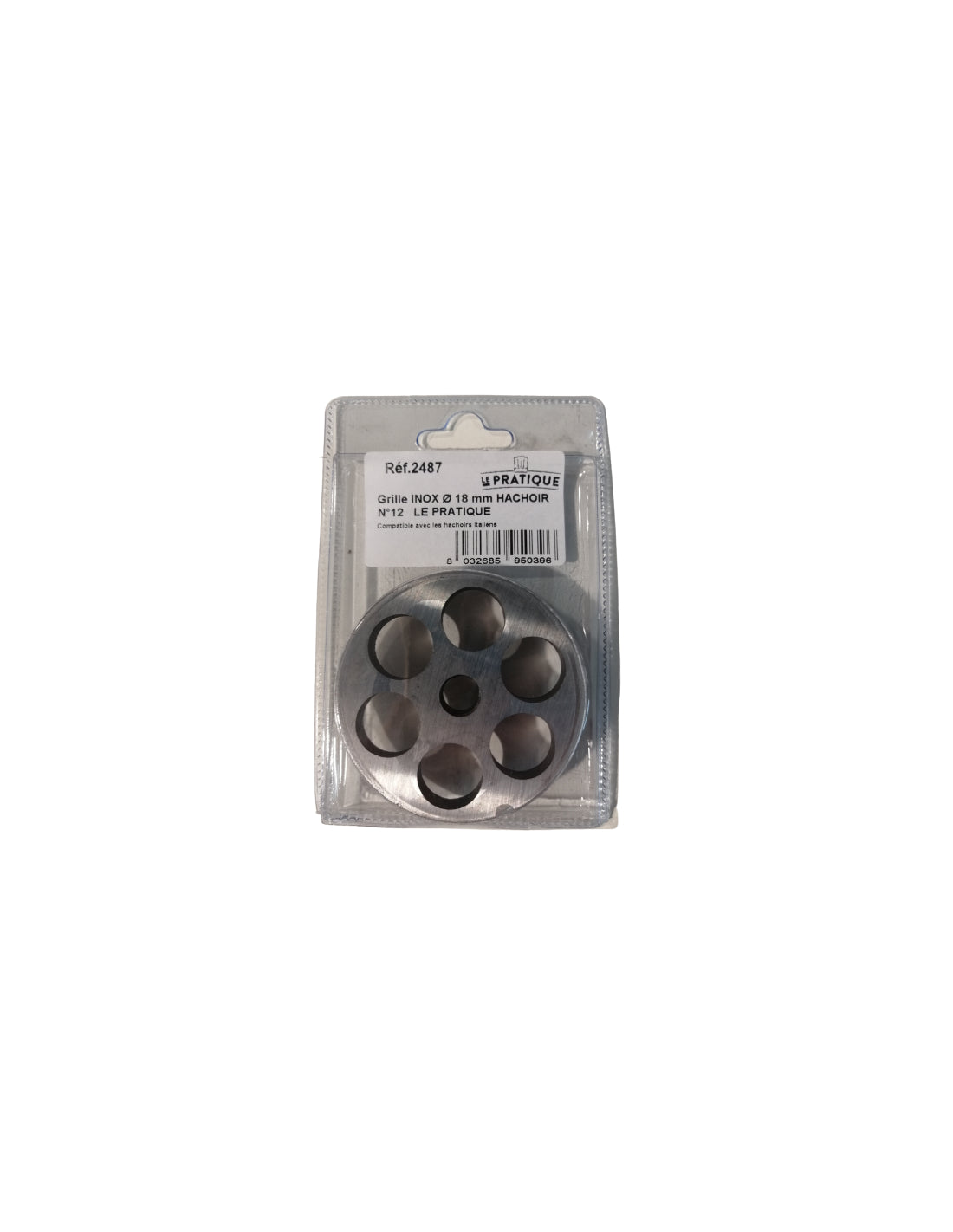 Grille Inox ø 18 Mm Universelle Hachoir N°12 Le Pratique - Mathon