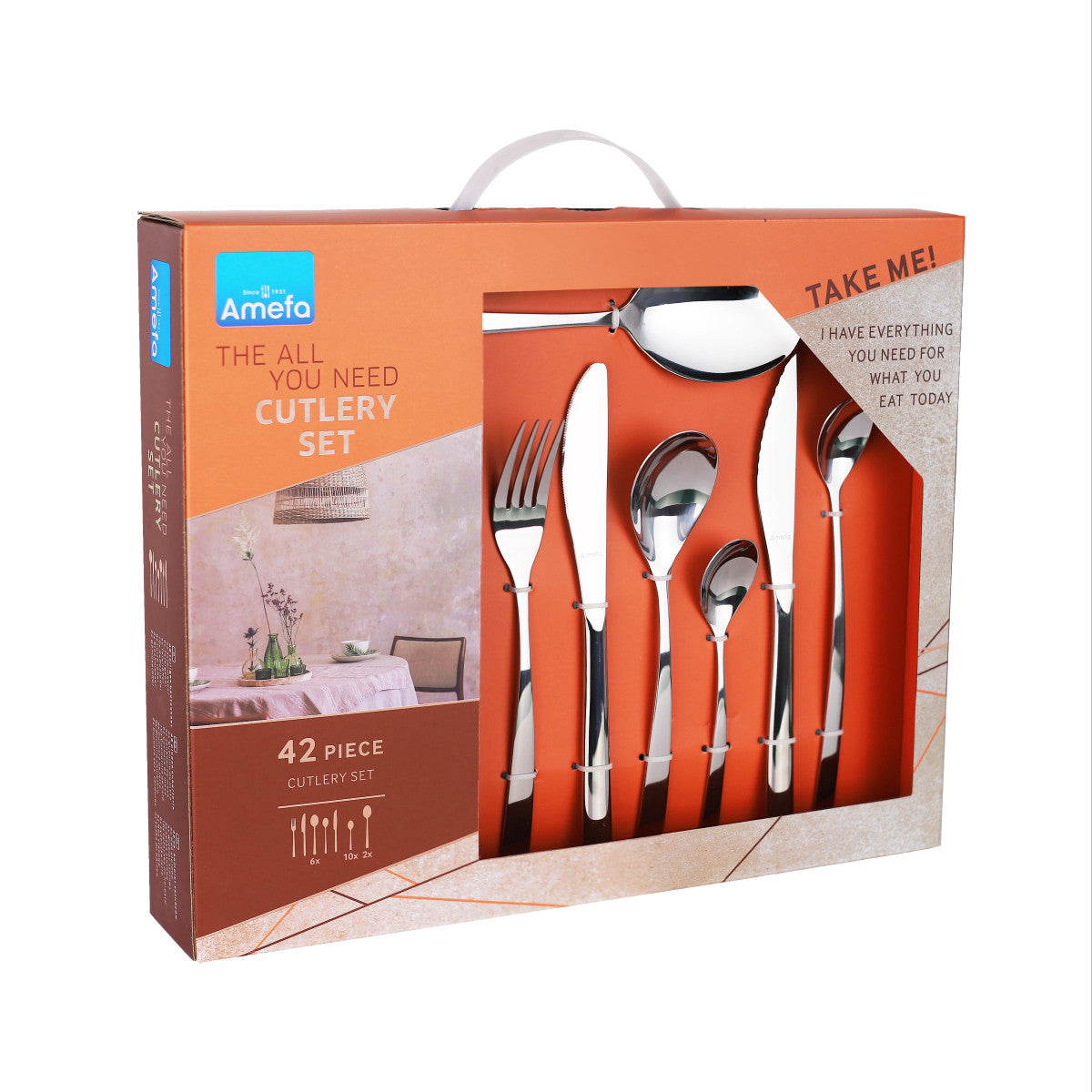 Gaïa - Coffret cadeau 42 pièces Amefa - Mathon - 1