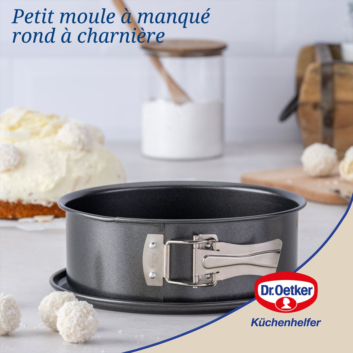 Moule à manqué à charnière 18 cm  Tradition Dr. Oetker - Mathon - 2