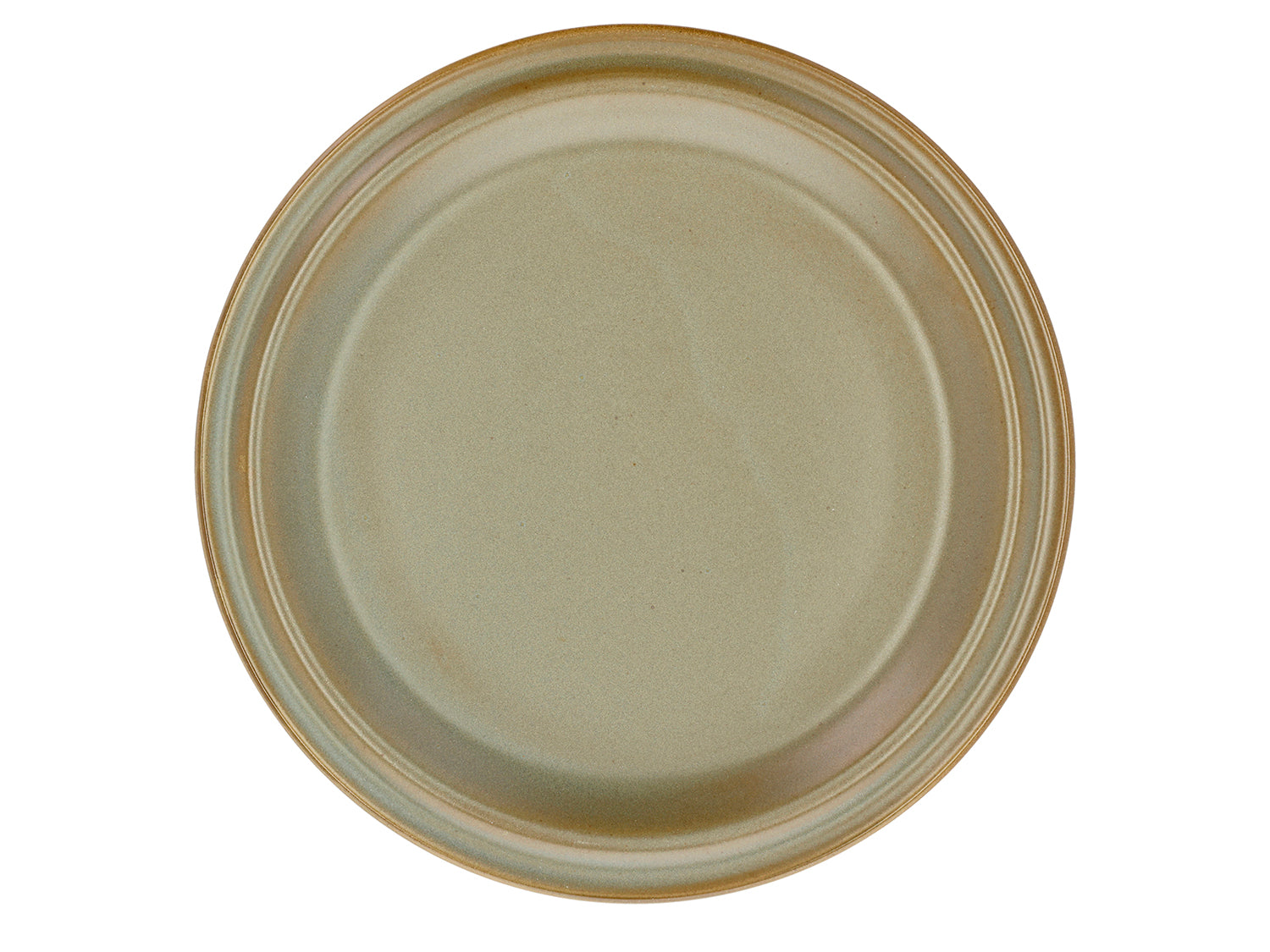 Plat de service EVIG en porcelaine Brun Villa Collection - Mathon - 1