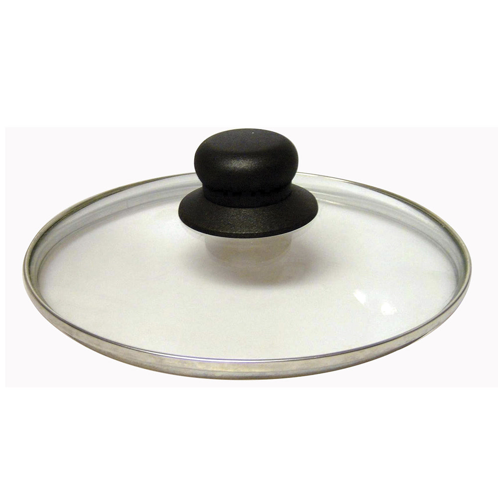 Couvercle verre 26 cm + bouton bakélite Baumalu - Mathon - 1