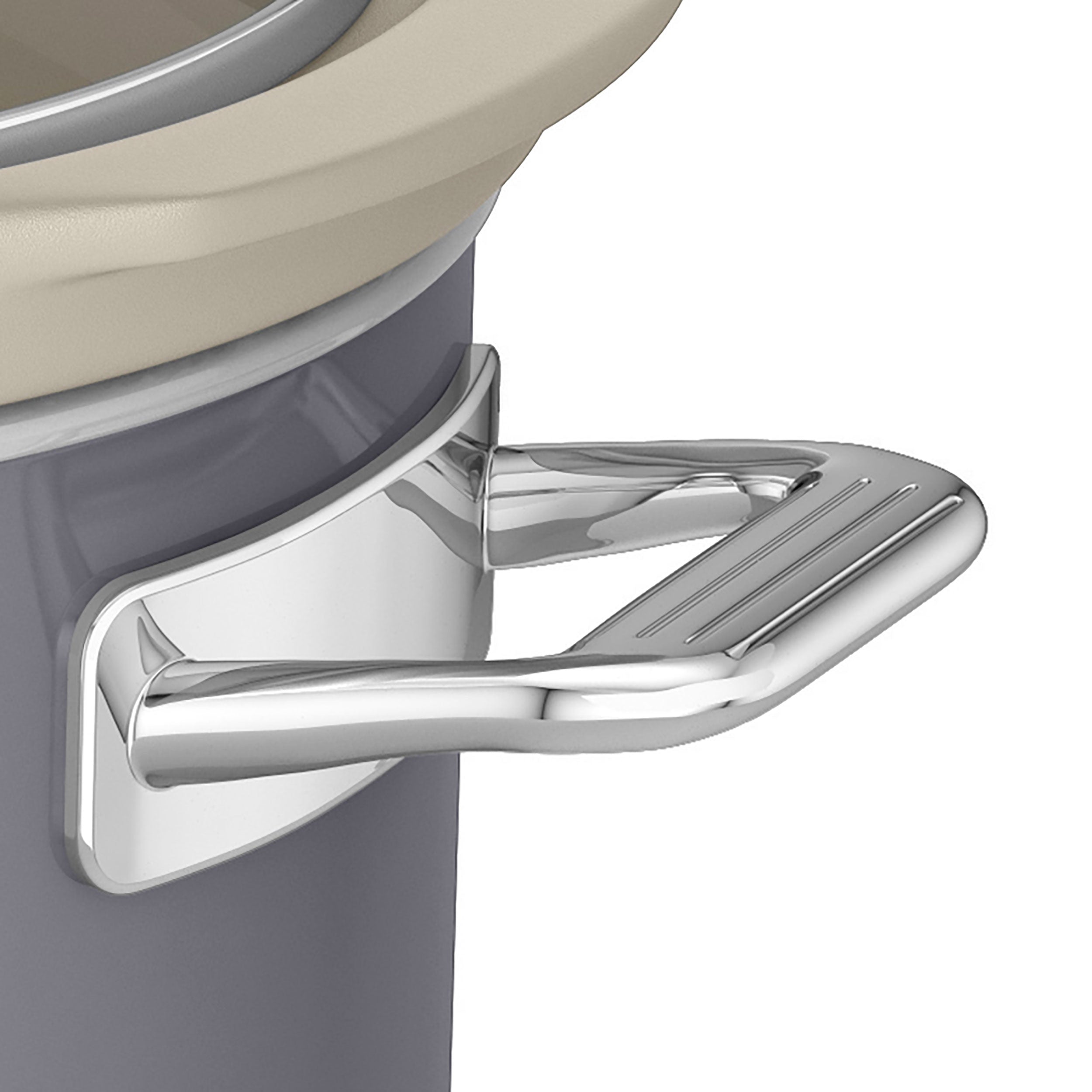 Retro Mijoteuse 6,5L Poêle Amovible en Céramique Antiadhésive, Vintage 320 Gris SF17031GRNEU - Mathon - 5