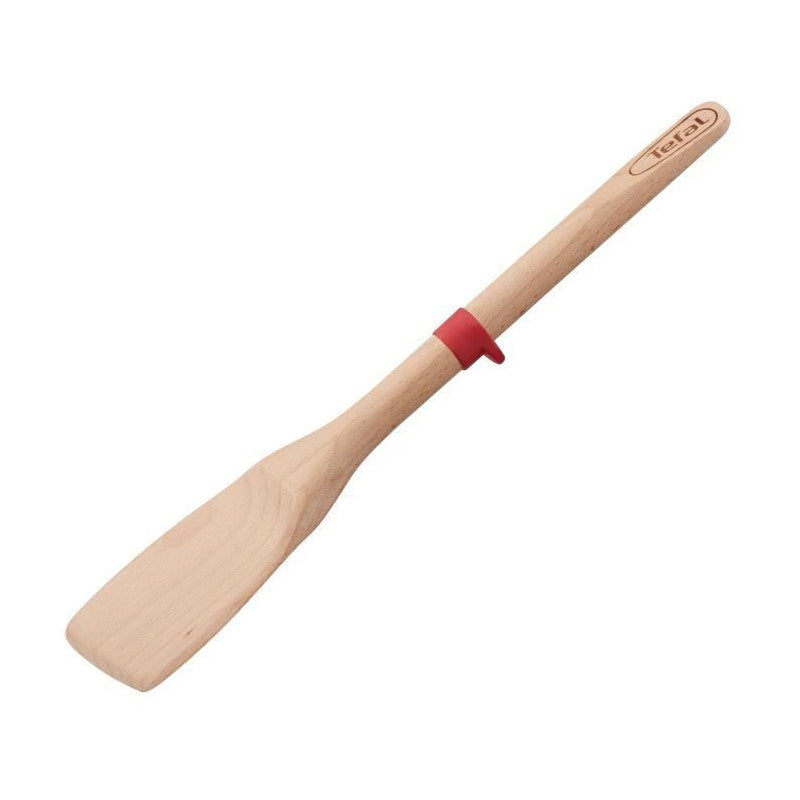 Spatule A Angle Ingenio - Bois Hetre Et Silicone Platinium - 33 Cm Tefal - Mathon - 2