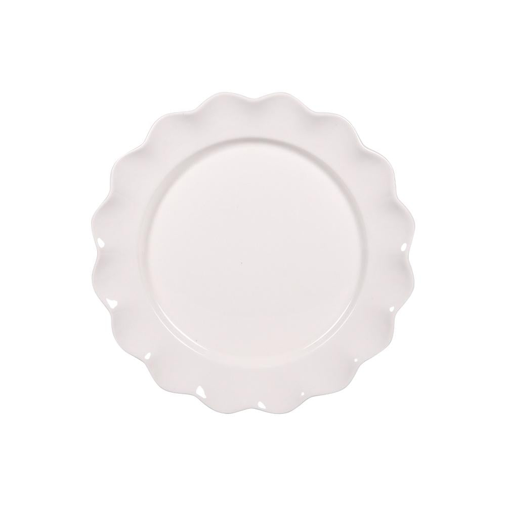 Assiette à dessert beige Agra 21 cm (lot de 6) Table passion - Mathon - 2