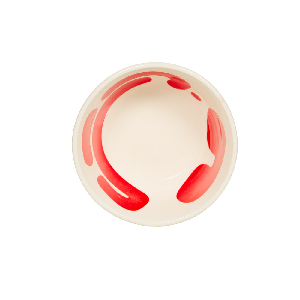 Coupelle Lulli 12 cm rouge (lot de 6) Table passion - Mathon - 2