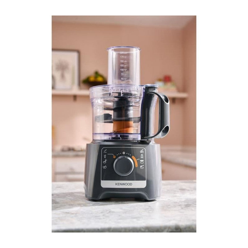 Robot Multifonction   Fdp31.020gy - 2 Vitesses + Pulse - 800w - Bol 2,1l + Accessoires Kenwood - Mathon - 2