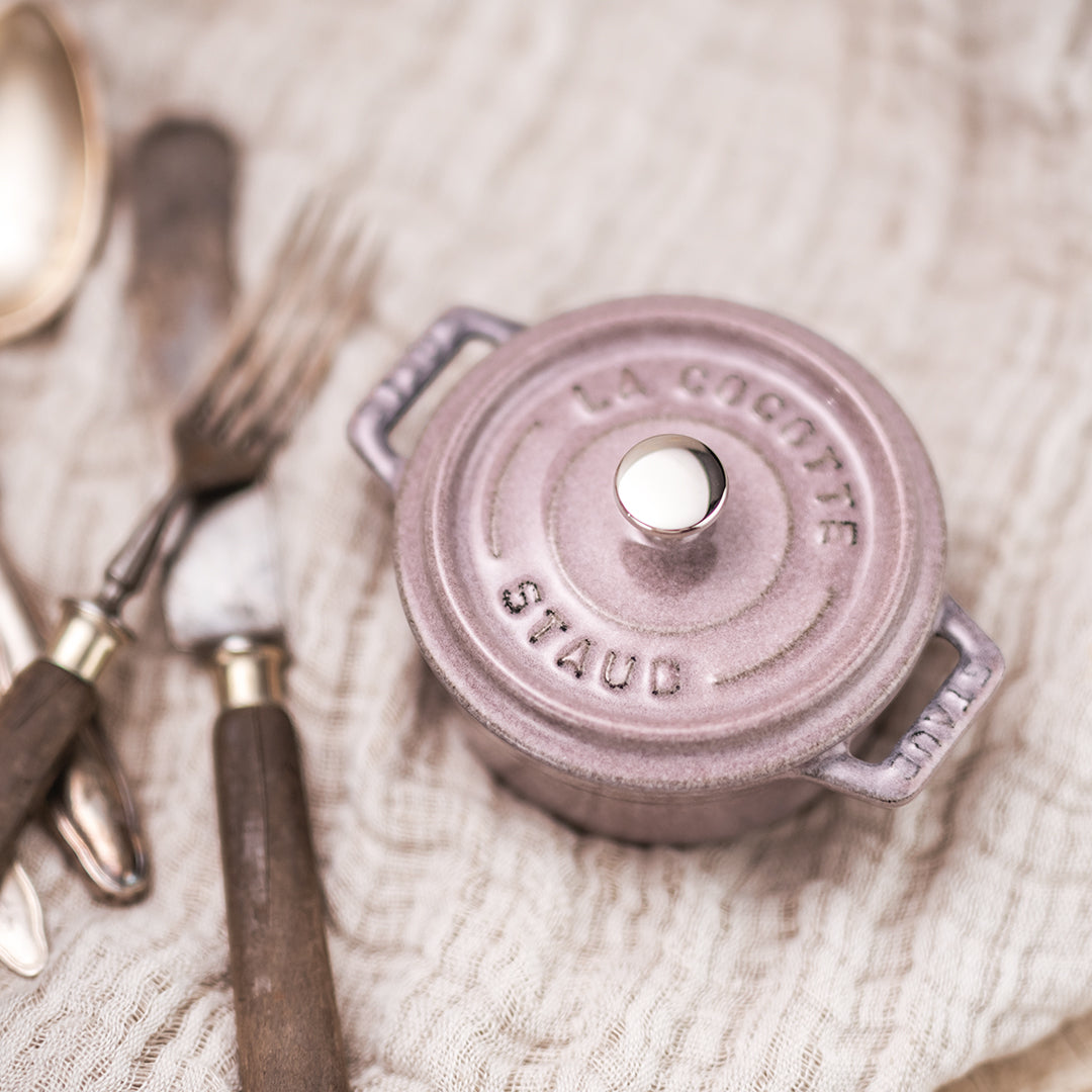 Cocotte 20 cm, Fonte, Rond(e), Fleur de cerisier Staub - Mathon - 5