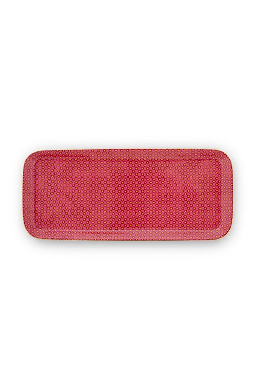 Plat rectangulaire Star Rose - 27x12x1,5cm Pip Studio - Mathon - 2