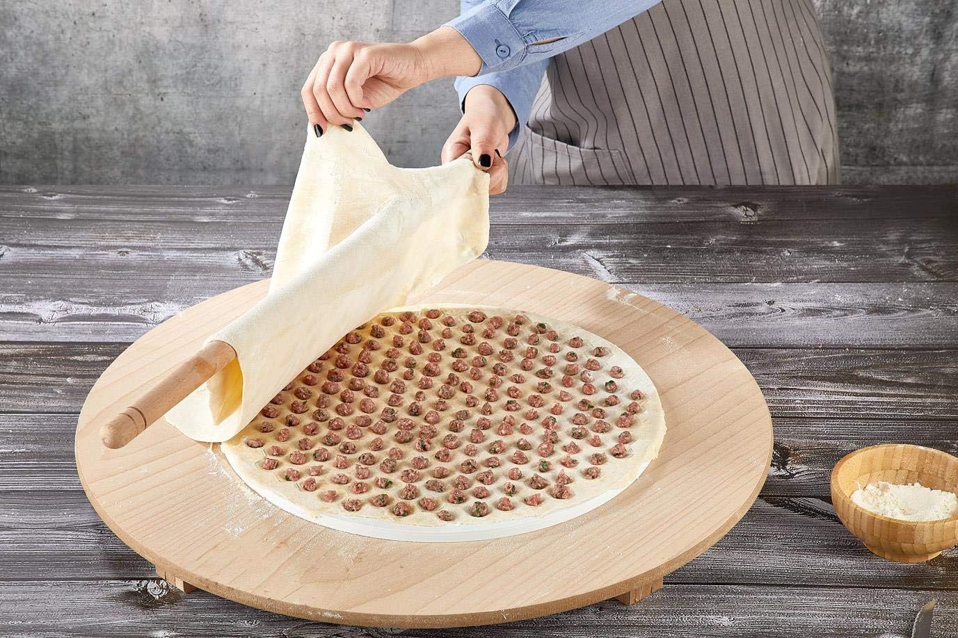 Moule à pâtes manuel Blanc Vendos85 - Mathon