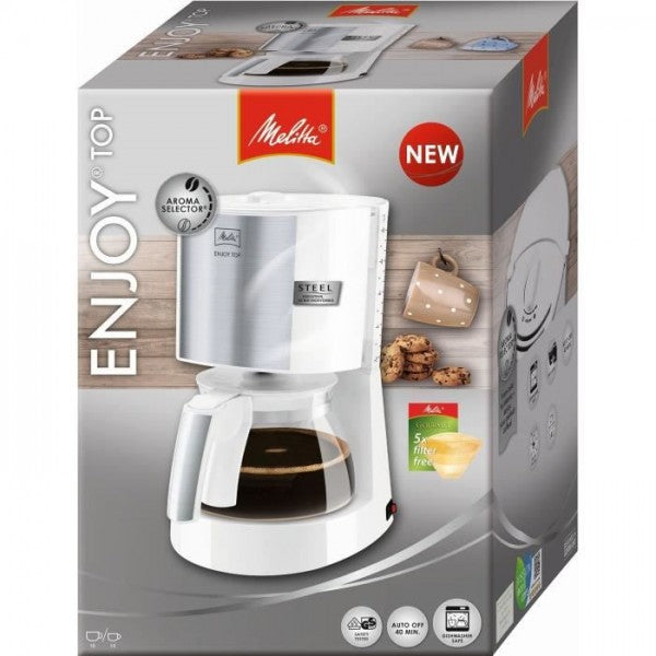 Machine A Cafe - Cafetiere Electrique  Filtre Melitta Enjoy Top Glass Melitta - Mathon - 4