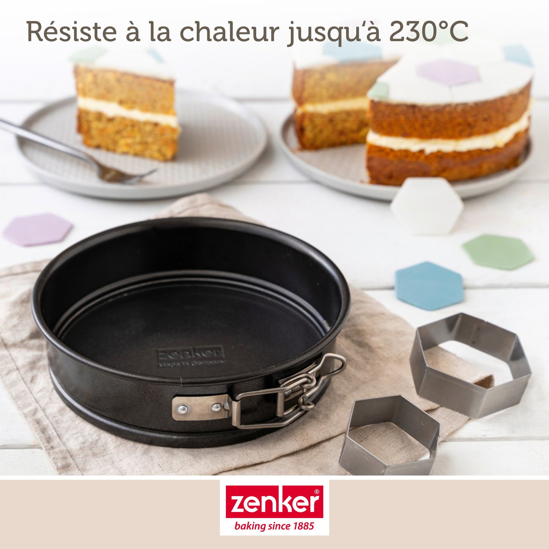 Lot de 2 moules à manqué à charnière 16 cm Zenker Spécial Mini Zenker - Mathon - 6
