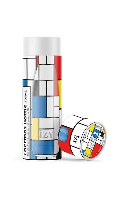 Bouteille Isotherme - Piet Mondriaan - Compositie - 500ml Izy Izy - Mathon - 4