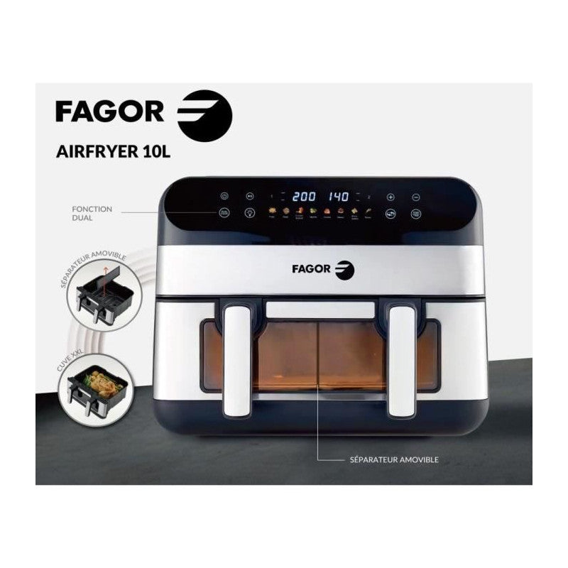 Friteuse Sans Huile - Fgf10 - 10l - 2400 W - Fagor - Mathon - 3