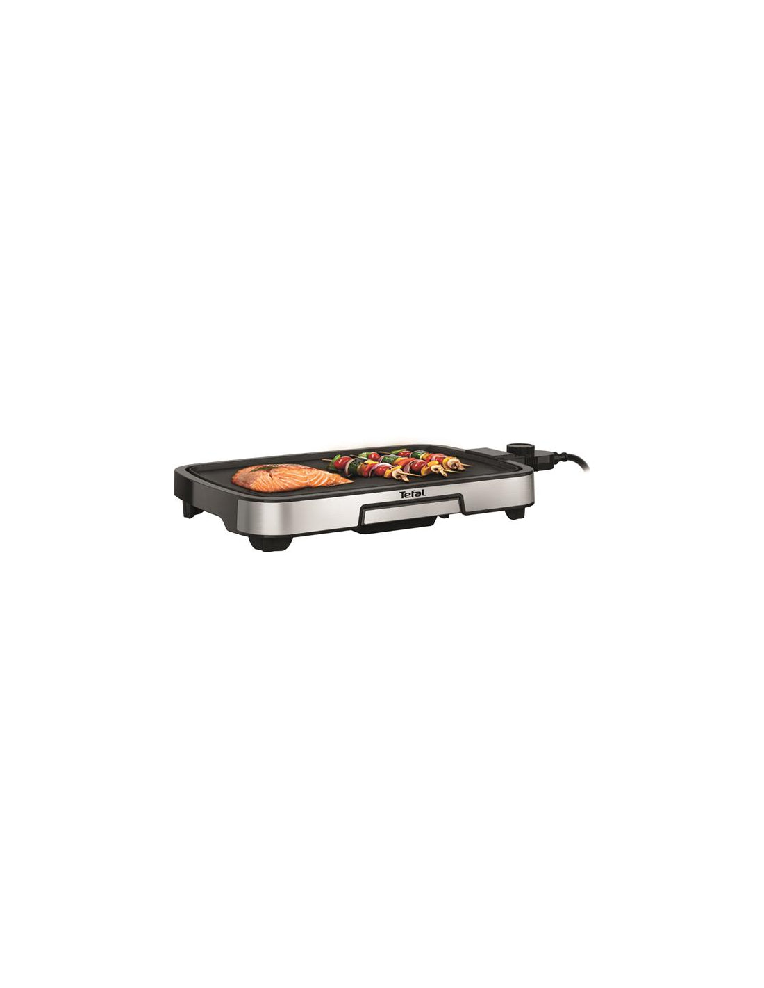 Plancha Inox Electrique Tefal Cb630d 2000 W Inox Et Noir Tefal - Mathon - 2