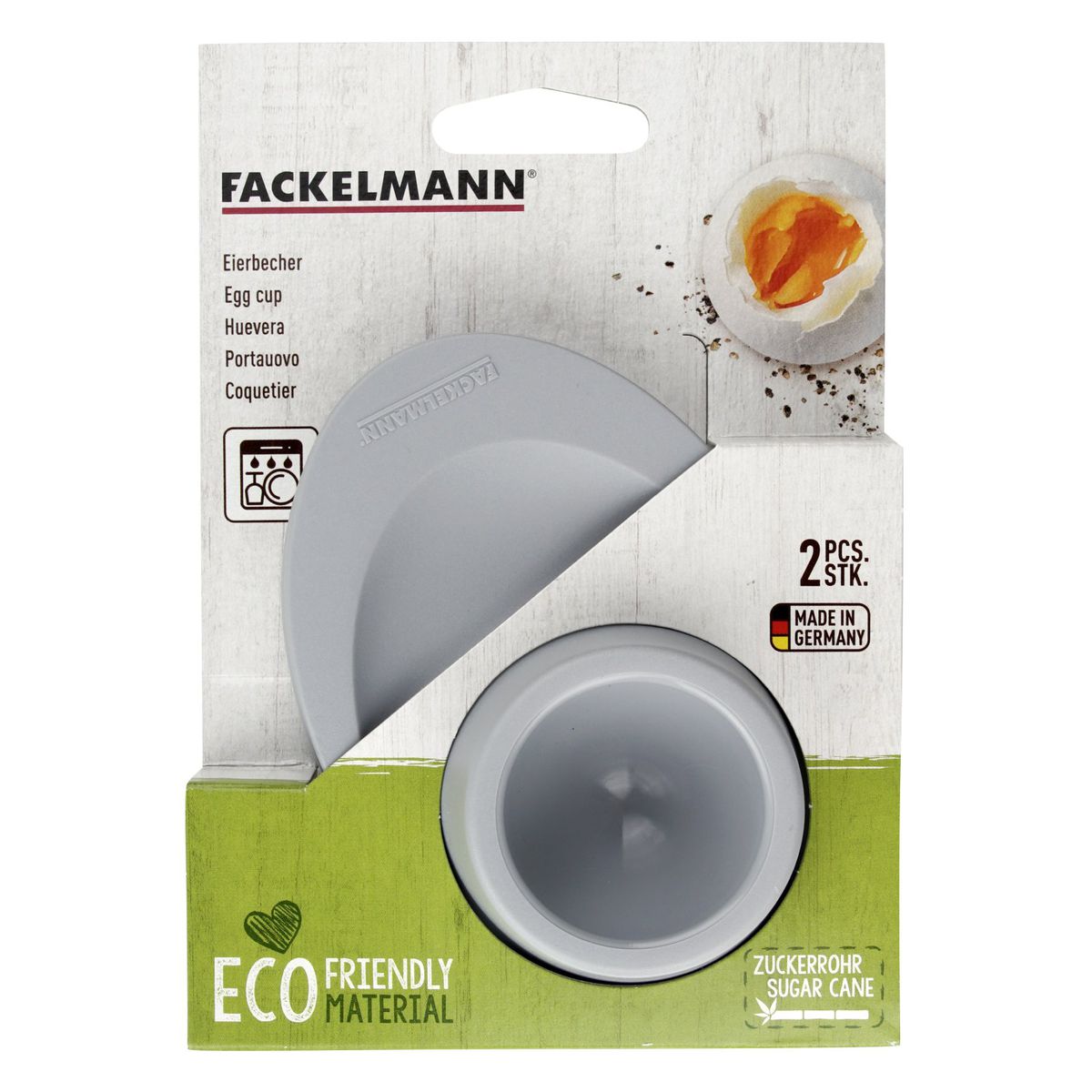 Lot de 2 coquetiers  Nature Fackelmann - Mathon - 3