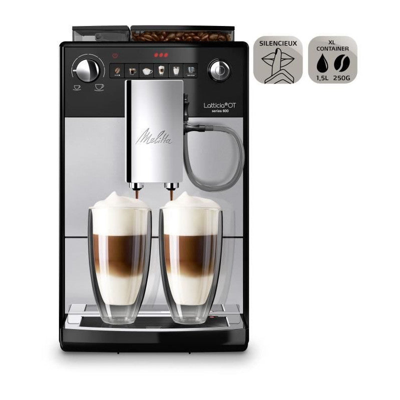 Machine A Café Automatique - Melitta - Latticia Ot F300-101 - Argent Melitta - Mathon - 3