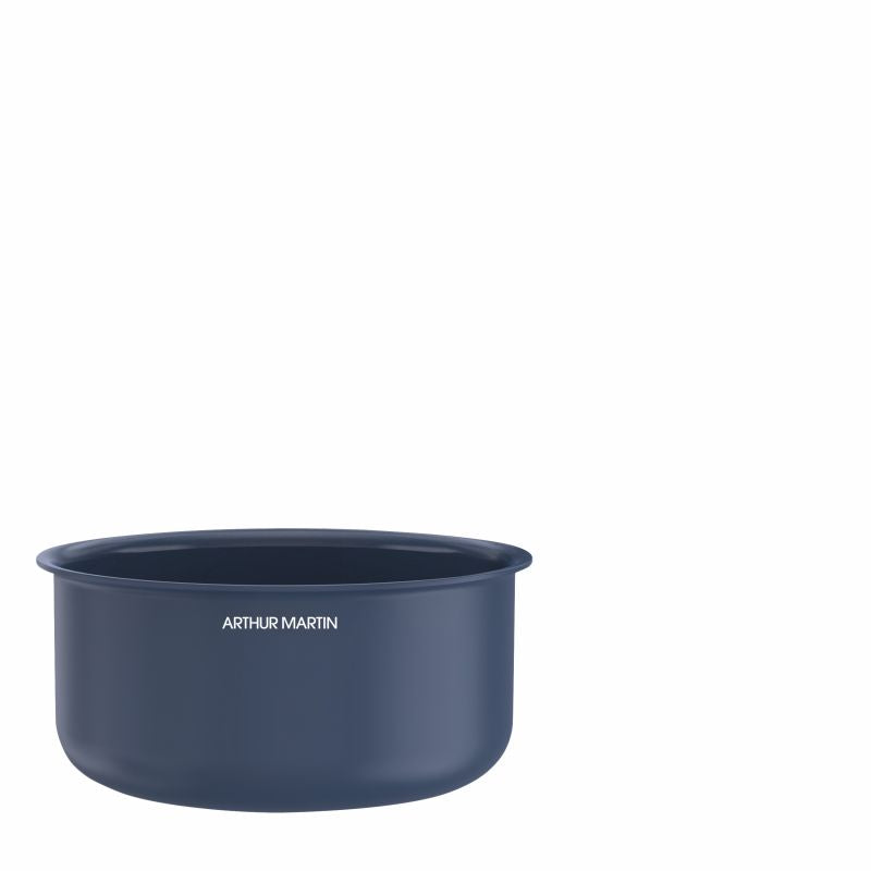 Set de 3 casseroles 16-18-20 cm poignée amovible Bleu Arthur Martin AM0320 Arthur Martin - Mathon - 1