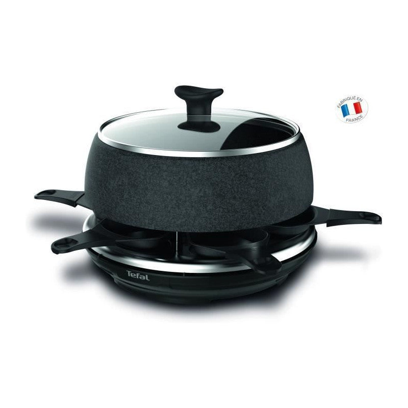 Re12c812 Raclette Cheese Nco - 6 Personnes - Noir Tefal - Mathon - 1