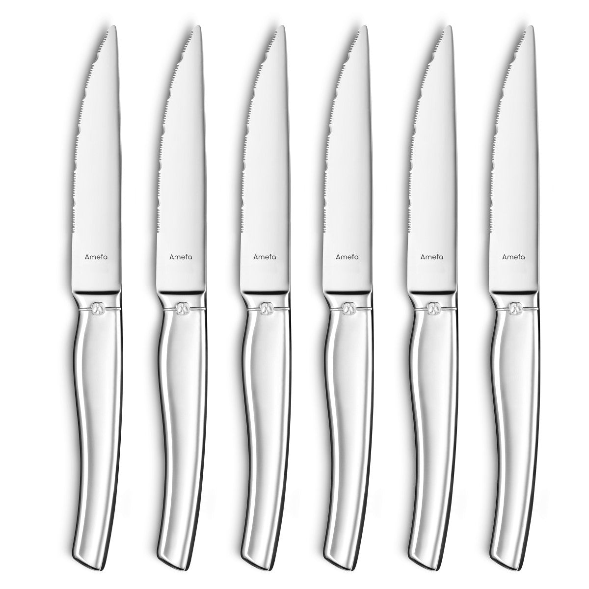 Goliath - Coffret magnet 6 couteaux steak Amefa - Mathon - 1