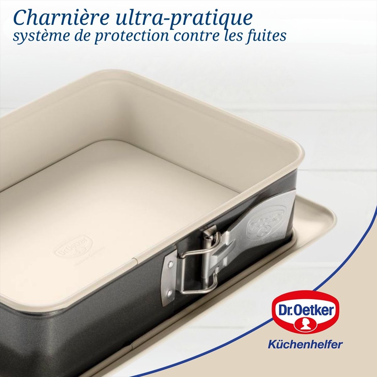 Moule à gâteau céramique et plat four Dr Oetker Back Trend Dr. Oetker - Mathon - 3